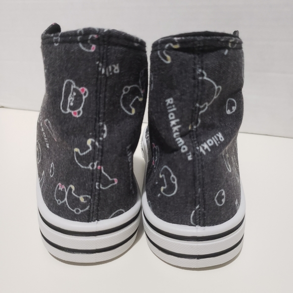 San-x Rilakkuma High Top Sneakers 21cm - Picture 4 of 4